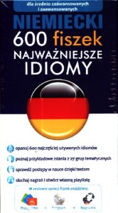 Niemiecki 600 fiszek. Najważniejsze idiomy [Edg]