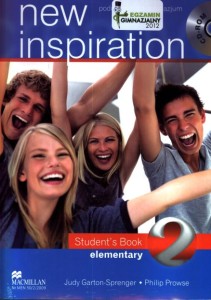 Podręcznik używany - stan wzorowy - New inspiration 2. Gimnazjum. Język angielski. Students Book elementary