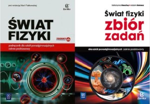 Świat fizyki-Komplet: Podręcznik + zbiór zadań. Zakres podstawowy. Fizyka. Liceum i technikum. ZAMKOR WSIP