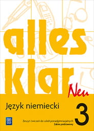 Język niemiecki-Alles klar 3 neu-zeszyt ćwiczeń [WSiP]
