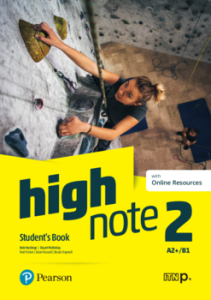 High Note Student's Book - Poziom 2 A2+/B1, język angielski, podręcznik szkoła ponadpodstawowa [Pearson]