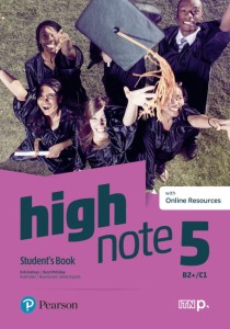 High Note Student's Book - Poziom 5 B2+/C1, podręcznik, język angielski, szkoła ponadpodstawowa [Pearson]