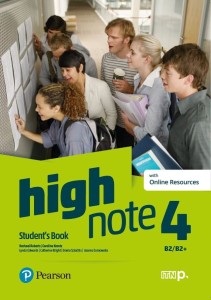 High Note Student's Book - Poziom 4 B2/B2+, podręcznik, język angielski, szkoła ponadpodstawowa [Pearson]