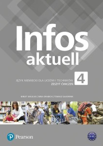 Infos aktuell 4 - zeszyt ćwiczeń, język niemiecki, poziom B1/B2, szkoła ponadpodstawowa [Pearson] 