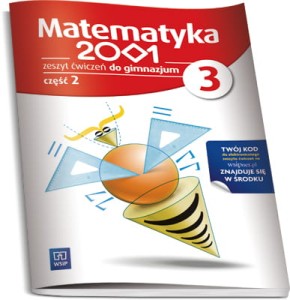 Matematyka 2001. Klasa 3, gimnazjum, część 2. Zeszyt ćwiczeń [WSiP]