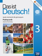 Podręcznik używany - Stan dobry - Das ist Deutsch 3! Klasa 1-3, gimnazjum. Język niemiecki. Podręcznik  [NowEra]