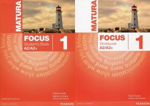 Matura Focus 1. Student’s Book A2/A2+  plus MP3 CD + WORKBOOK ĆWICZENIE 2015 KOMPLET [PEARSON]