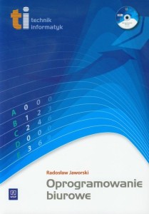 Podręcznik używany - Stan dobry -Oprogramowanie biurowe + CD Radosław Jaworski