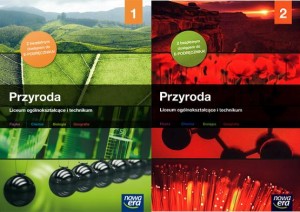 Przyroda Liceum i technikum - Komplet: Części 1 i 2.  Materiały merytoryczne.  NOWA ERA