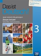 Das ist Deutsch! 3, gimnazjum. Język niemiecki. Zeszyt ćwiczeń [NowEra]