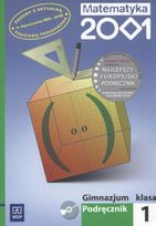 Podręcznik używany - stan wzorowy - Matematyka 2001. Podręcznik dla gimnazjum. Klasa 1 + CD