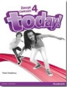 Today 4. Zeszyt ćwiczeń plus MP3 CD PEARSON