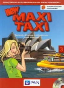 Podręcznik używany - New Maxi Taxi 3 Podręcznik z płytą CD 