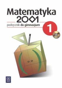 Podręcznik używany - stan wzorowy - Matematyka 2001. Klasa 1, gimnazjum. Podręcznik (+CD-ROM) [WSiP] (1)