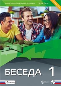Beseda 1. Podręcznik + CD, język rosyjski. Szkoła ponadpodstawowa [ Draco]