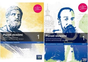 Ponad słowami 1 część 1 + część 2. Używany-stan dobry Język polski. Liceum/technikum. Zakres podstawowy i rozszerzony. Szkoła ponadpodstawowa