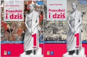  Komplet używany-stan dobry.Przeszłość i dziś.Język polski. Podręczniki. Klasa 1. Część 1 + Klasa 1 część 2 Zakres podstawowy i rozszerzony. Szkoła ponadpodstawowa [WSIP]