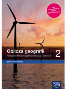  Podręcznik używany- stan bardzo dobry.Geografia.Oblicza geografii 2. Podręcznik dla liceum ogólnokształcącego i technikum, zakres rozszerzony. Szkoła ponadpodstawowa [Nowa Era]