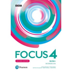 Focus 4 Second Edition Workbook - Poziom  B2/B2+, podręcznik, szkoła ponadpodstawowa [Pearson] (1)