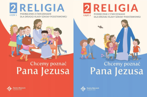 Chcemy poznać Pana Jezusa Religia Klasa 2 Część 1 i 2 - Podręcznik z ćwiczeniami