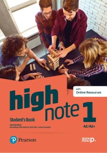 High Note Student's Book - Poziom 1 A2/A2+, podręcznik, język angielski, szkoła ponadpodstawowa [Pearson]
