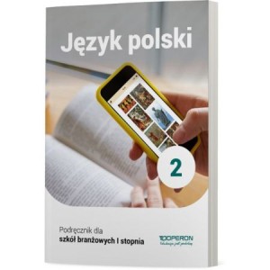 Podręcznik używany - stan wzorowy. Język polski 2. Podręcznik. Szkoła branżowa I Stopnia [Operon]  