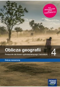 Podrecznik używany-stan bardzo dobry.Geografia.Oblicza geografii 4 Podręcznik dla liceum ogólnokształcącego i technikum, zakres rozszerzony. Szkoła ponadpodstawowa [Nowa Era] (1)