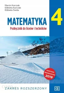 Matematyka. Klasa 4. Podręcznik do liceów i techników. Zakres rozszerzony. Szkoła ponadpodstawowa [Pazdro] )