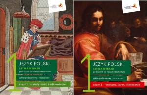 Język polski. Sztuka wyrazu klasa 1 część 1 +  klasa 1 część 2. Podręczniki dla liceum i technikum. Zakres podstawowy i rozszerzony Szkoła ponadpodstawowa [GWO]
