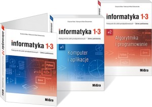 Informatyka 1-3 Podręcznik dla szkół ponadpodstawowych.Zakres podstawowy