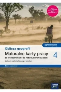 Geografia.Oblicza geografii 4 Maturalne karty pracy ucznia dla liceum ogólnokształcącego i technikum, zakres rozszerzony. Szkoła ponadpodstawowa [Nowa Era]