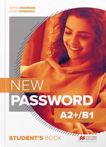 Podręcznik używany-stan dobry. New Password . Student's Book Podręcznik, język angielski. Poziom  A2+/B1. Szkoła ponadpodstawowa [ Macmillan]  (1)