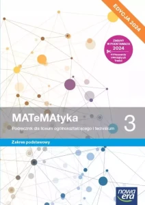 MATeMAtyka 3  EDYCJA 2024 Podręcznik używany -stan dobry.Zakres podstawowy Nowa Era (1)