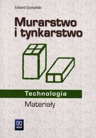 Podręcznik Murarstwon i tynkarstwo Technologia Materiały WSIP