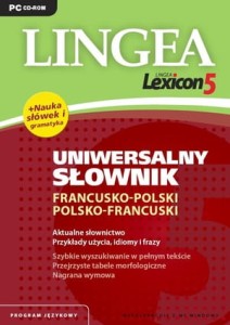 Lingea Lexicon 5. Uniwersalny słownik francusko-polski, polsko-francuski + nauka słówek i gramatyka [Lin]