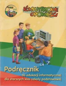 Podręcznik używany - Stan wzorowy - Komputerowe opowieści. Klasa 4-6, szkoła podstawowa. Informatyka. Podręcznik (+CD) [CzaKru]