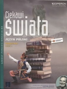 Podręcznik używany - Stan wzorowy - Ciekawi świata. Część 4. Język polski. Podręcznik szkoła ponadgimnazjalna [Operon]