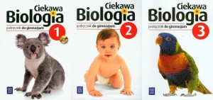Podręczniki używane - stan wzorowy - Ciekawa biologia część 1,2, 3, gimnazjum. Podręczniki. [WSiP] 