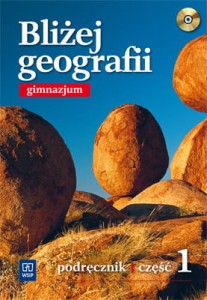 Podręcznik używany - stan wzorowy - Bliżej geografii. Gimnazjum, część 1. Geografia. Podręcznik (+CD)