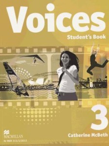 Podręcznik używany - Stan dobry - Voices 3 . Część 3, gimnazjum. Język angielski. Podręcznik [Macmillan] 