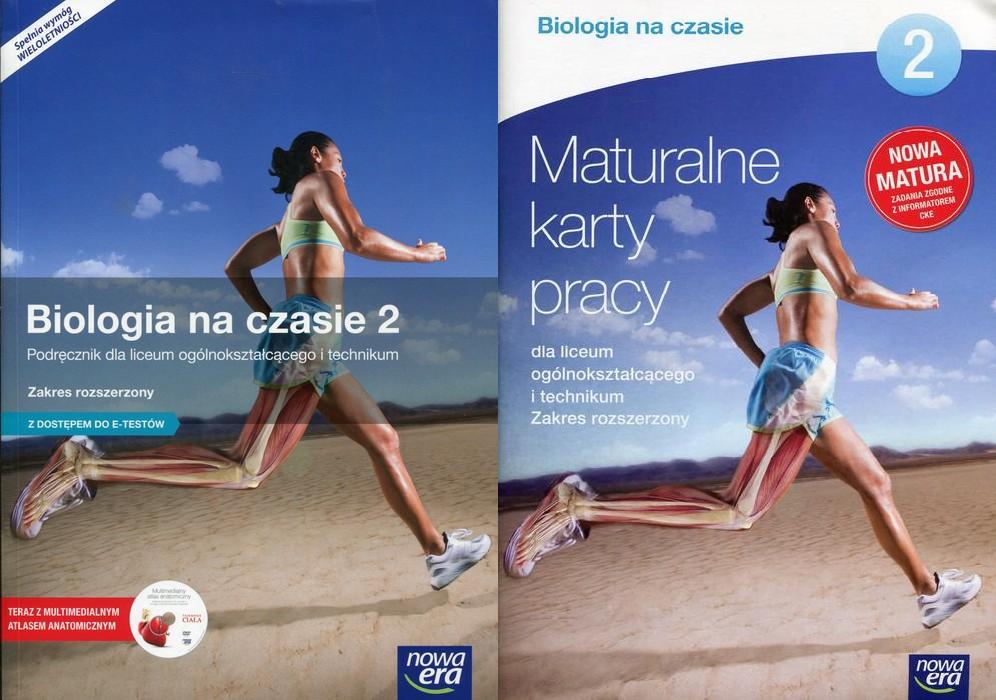 Biologia na czasie 2 Podręcznik wieloletni z płytą DVD Zakres